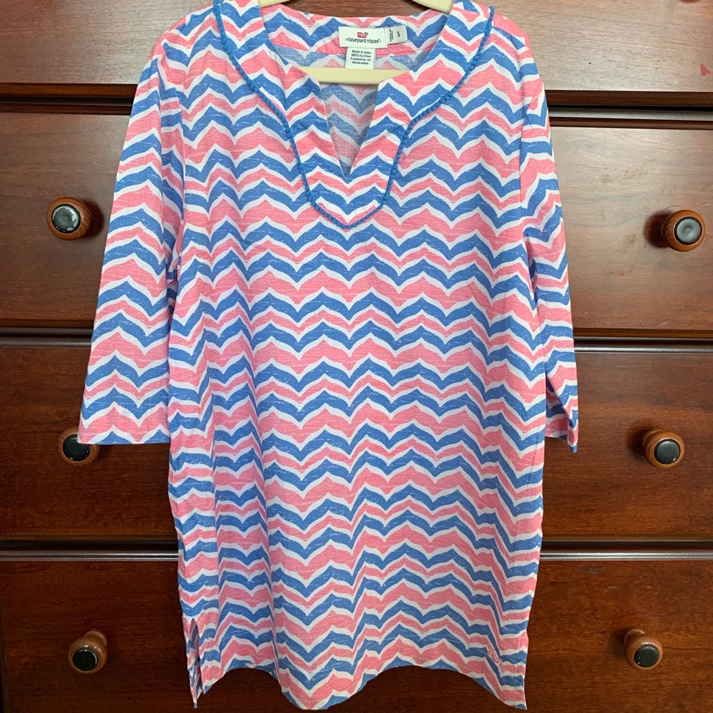 Vineyard Vines Girls Small Tunic Cover Up